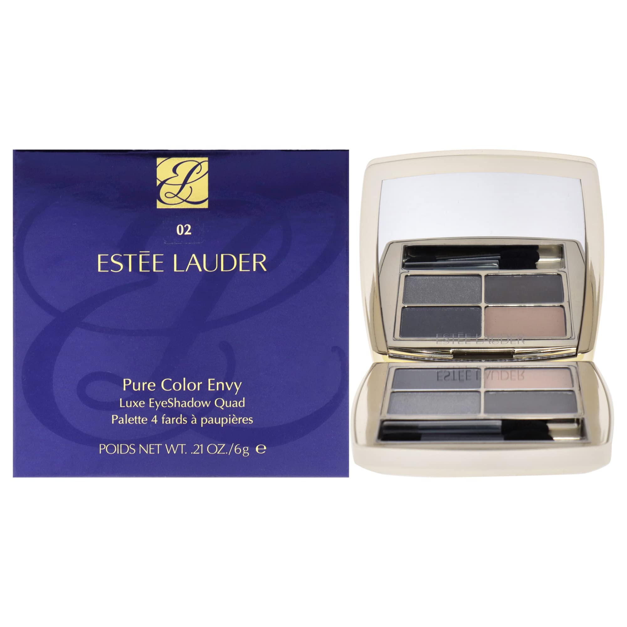 Sombra De Ojos Estée Lauder Pure Color Envy Luxe Quad 04 Desert Dunes - Venta Internacional.