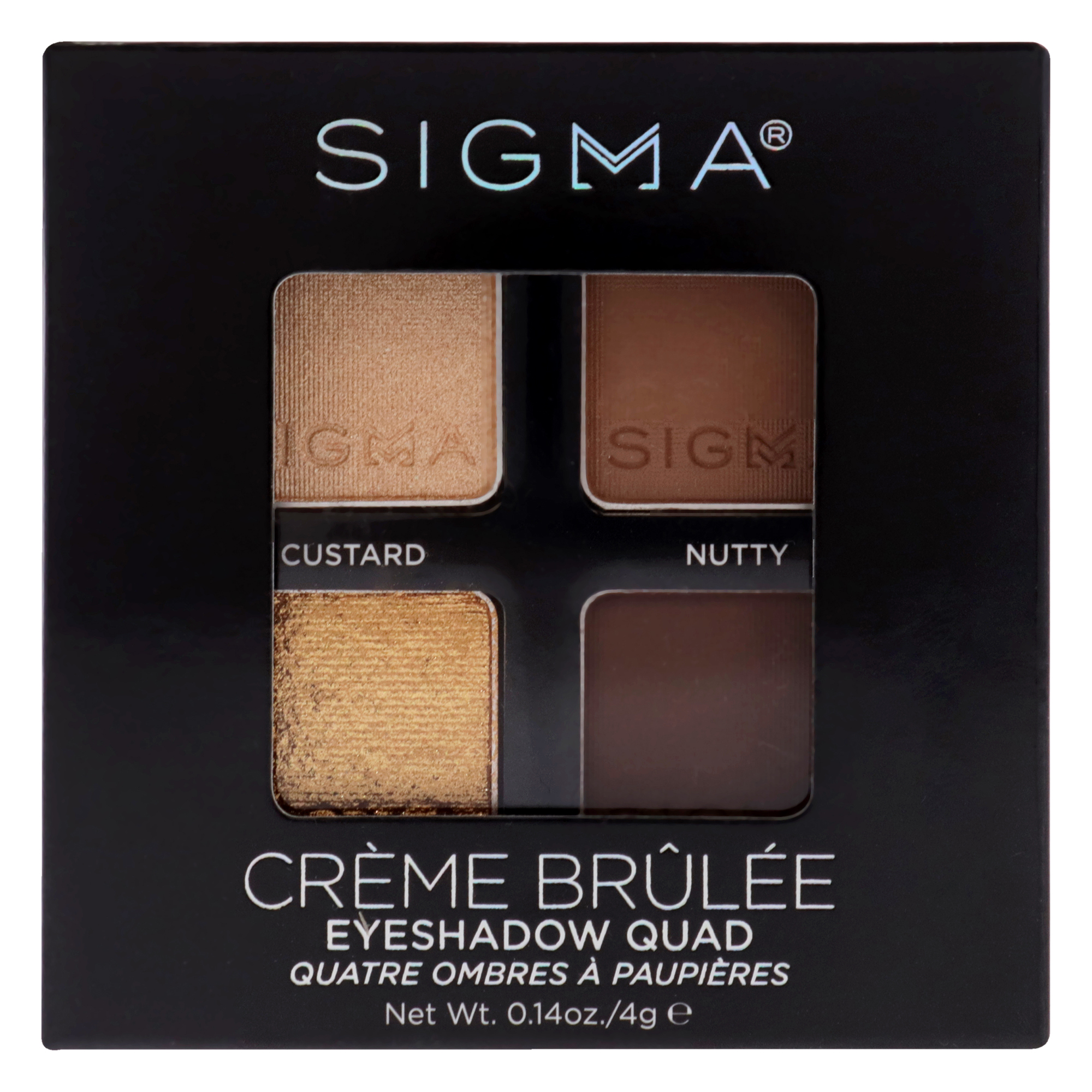 Foto 6 pulgar | Sombra De Ojos Quad Sigma Creme Brulee Para Mujer, 4 Colores, 4 G - Venta Internacional.