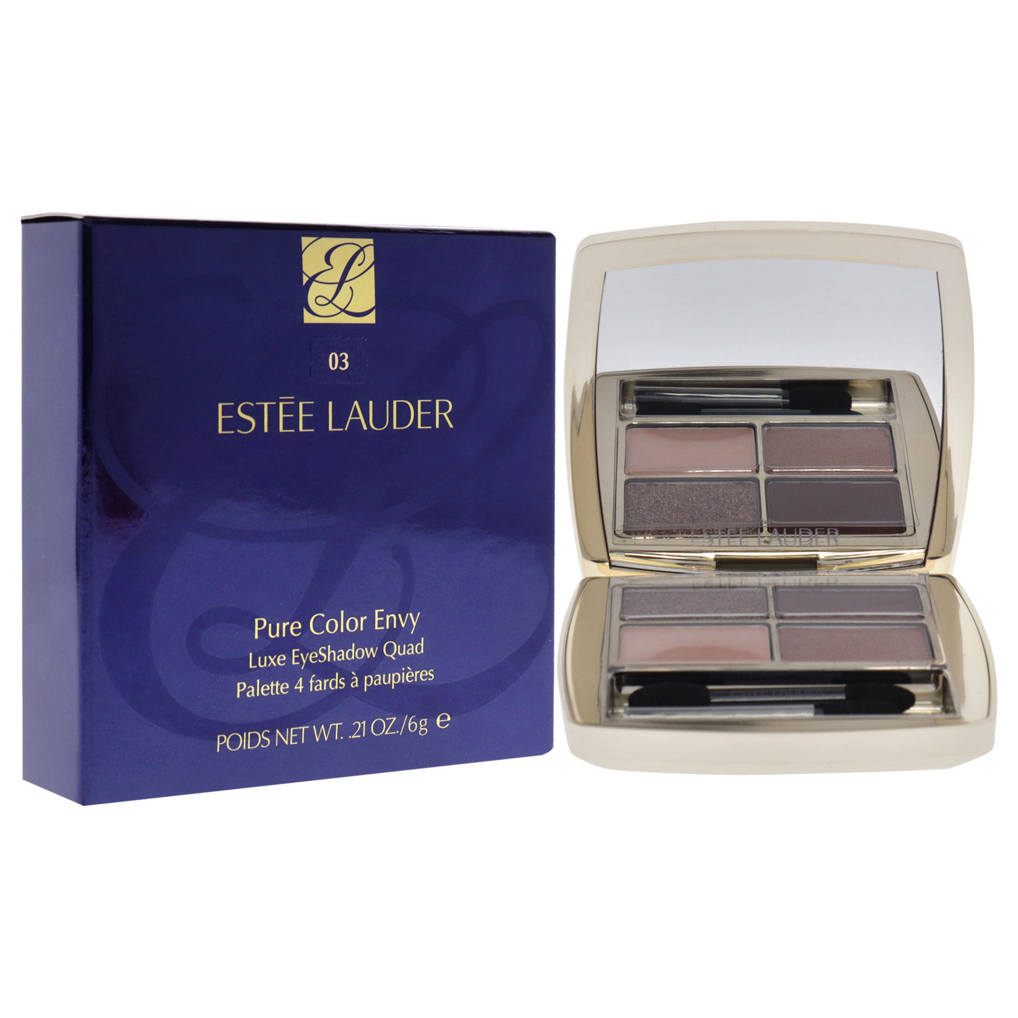 Foto 4 pulgar | Paleta De Sombras De Ojos Estee Lauder Pure Color Envy Luxe Quad 03 - Venta Internacional.