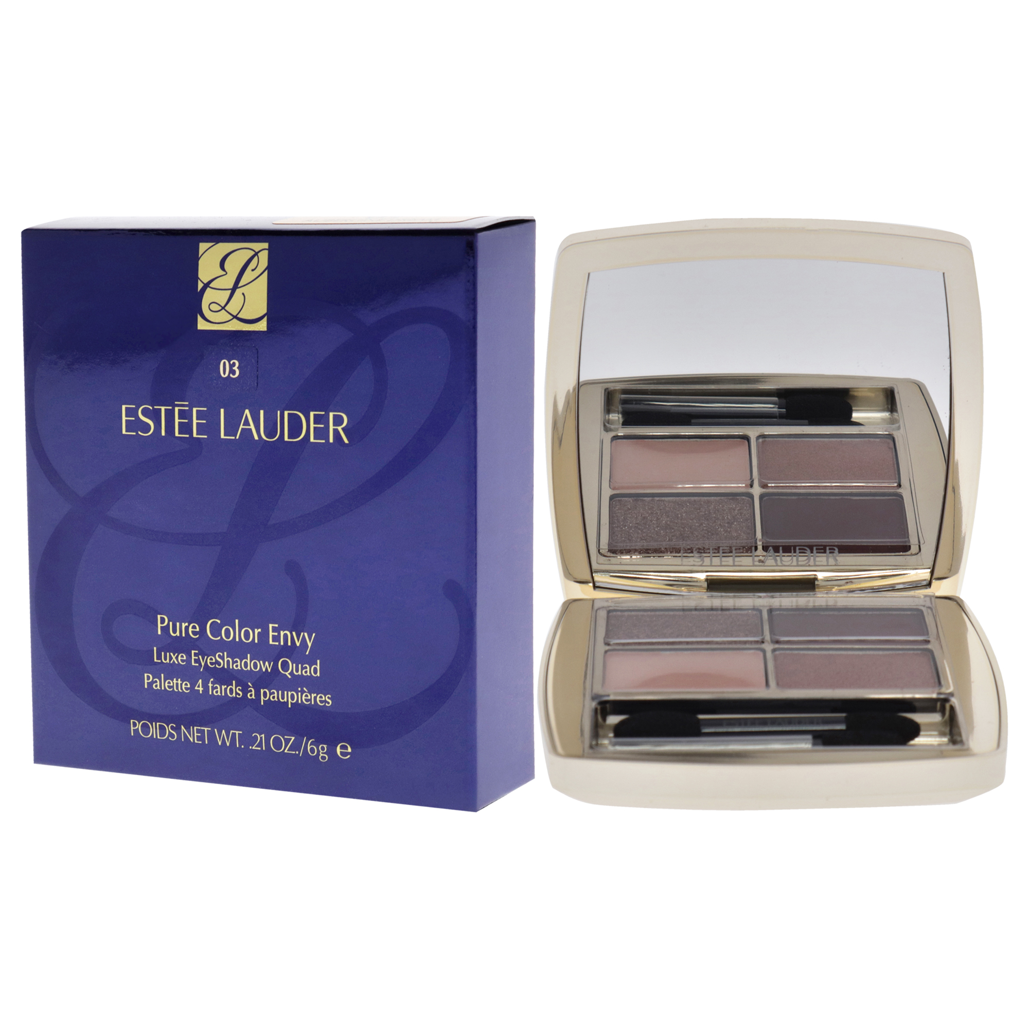 Foto 5 pulgar | Paleta De Sombras De Ojos Estee Lauder Pure Color Envy Luxe Quad 03 - Venta Internacional.