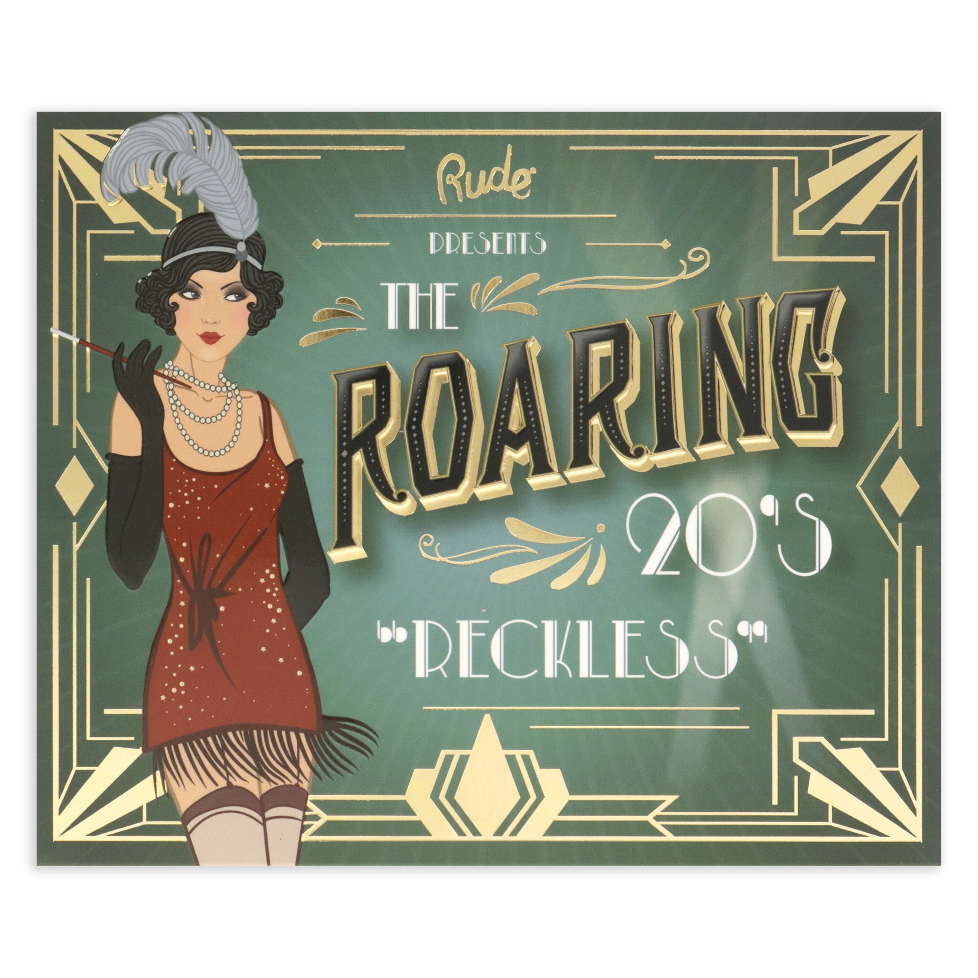 Foto 6 pulgar | Paleta De Sombras De Ojos Rude Cosmetics The Roaring 20s Reckless - Venta Internacional.