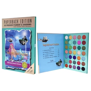 Foto 4 | Paleta De Sombras De Ojos Rude Cosmetics Merfantasia Paperback Ed - Venta Internacional.