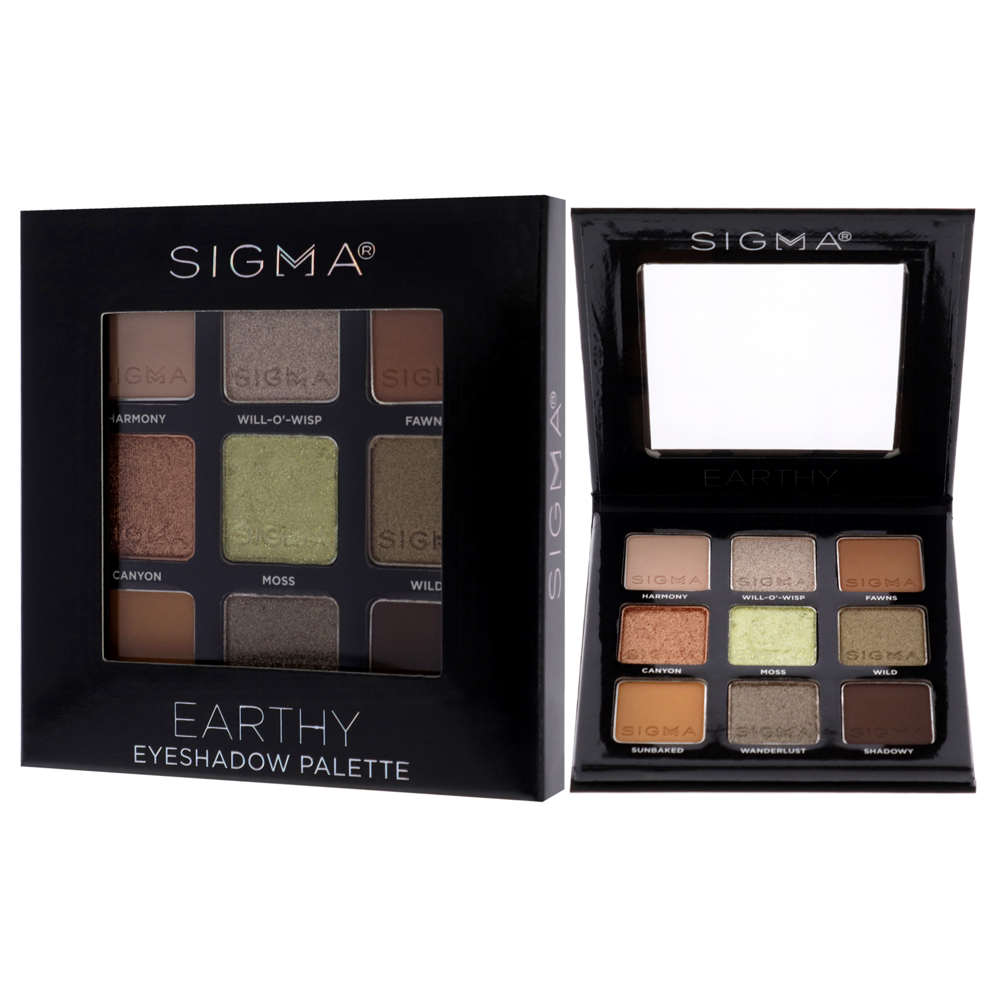Foto 5 pulgar | Paleta De Sombras De Ojos Sigma Earthy Para Mujer, 1 Ml - Venta Internacional.