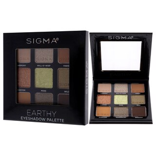 Foto 4 | Paleta De Sombras De Ojos Sigma Earthy Para Mujer, 1 Ml - Venta Internacional.