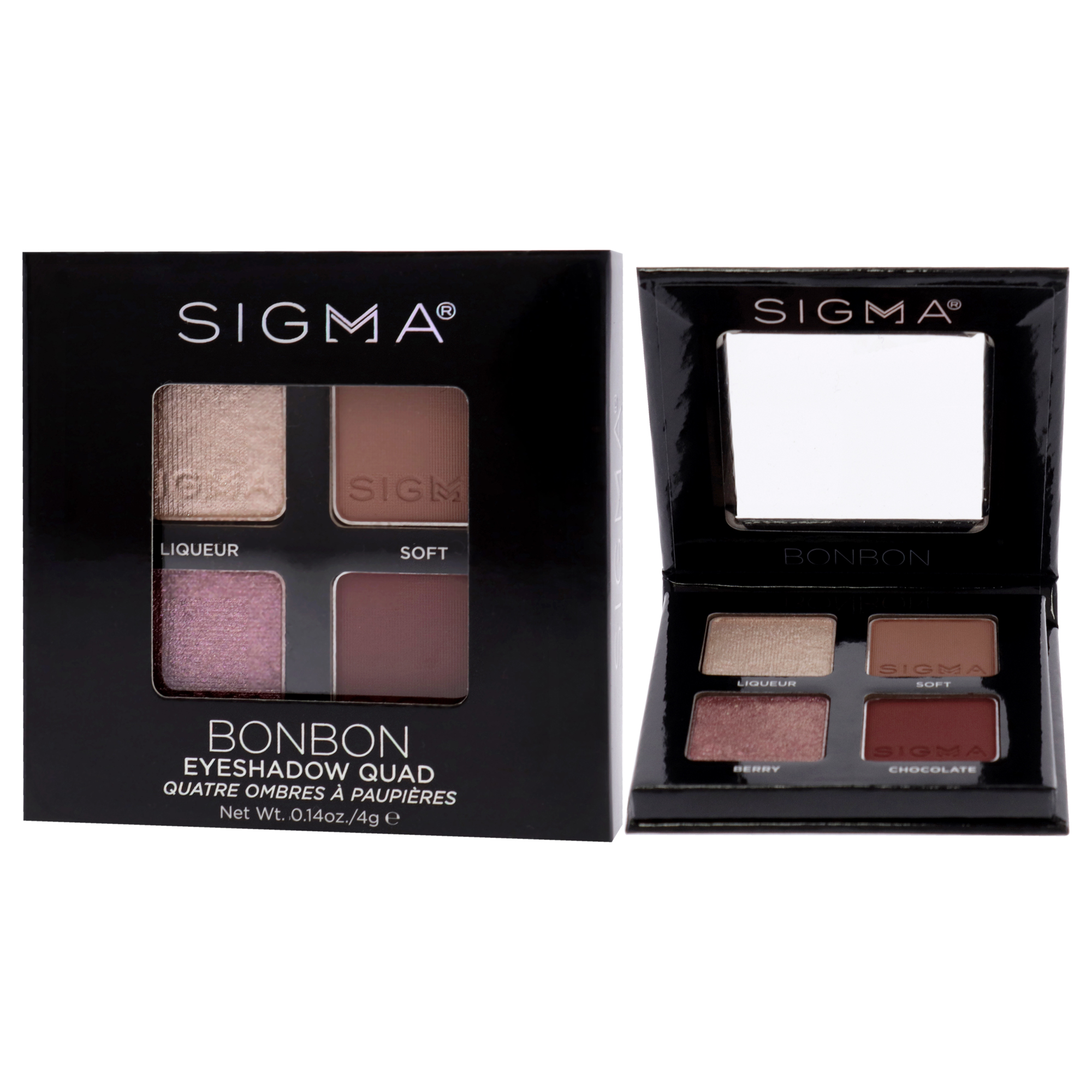 Foto 5 pulgar | Paleta De Sombras De Ojos Sigma Bonbon Para Mujer, 4 Colores, 4,2 Ml - Venta Internacional.