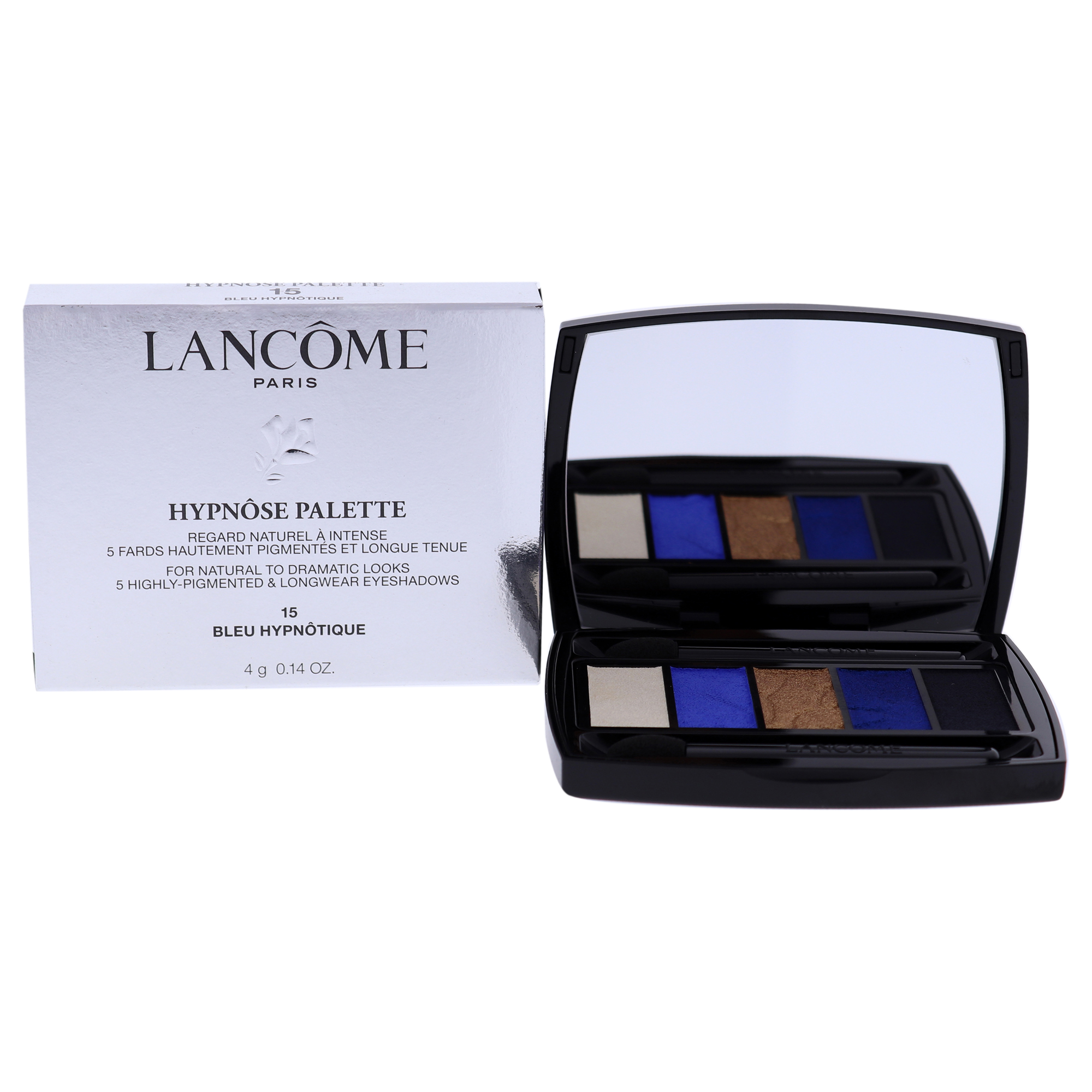 Paleta De Sombras De Ojos Lancome Hypnose, 5 Colores, 15 Bleu Hypnotique - Venta Internacional.