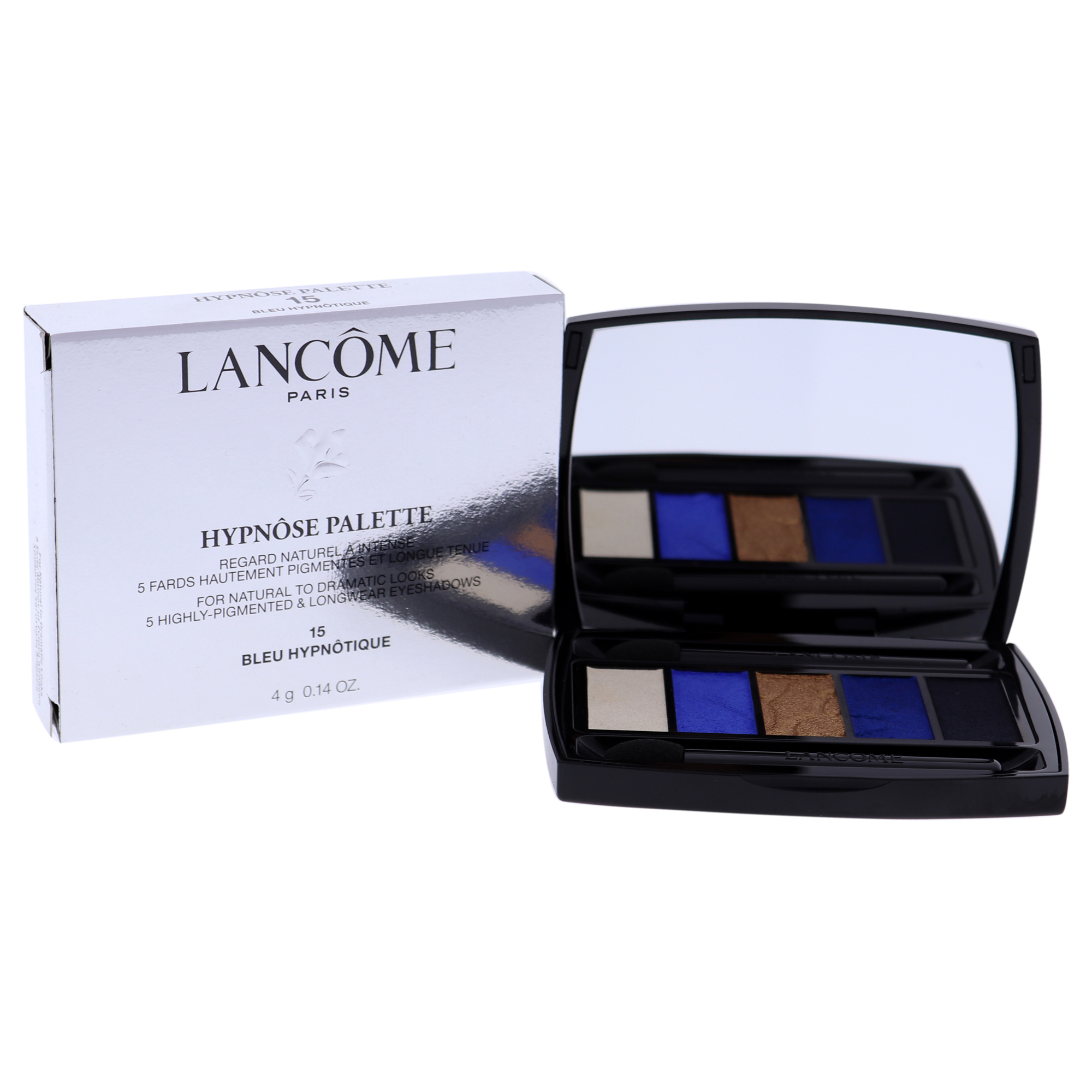 Foto 4 pulgar | Paleta De Sombras De Ojos Lancome Hypnose, 5 Colores, 15 Bleu Hypnotique - Venta Internacional.