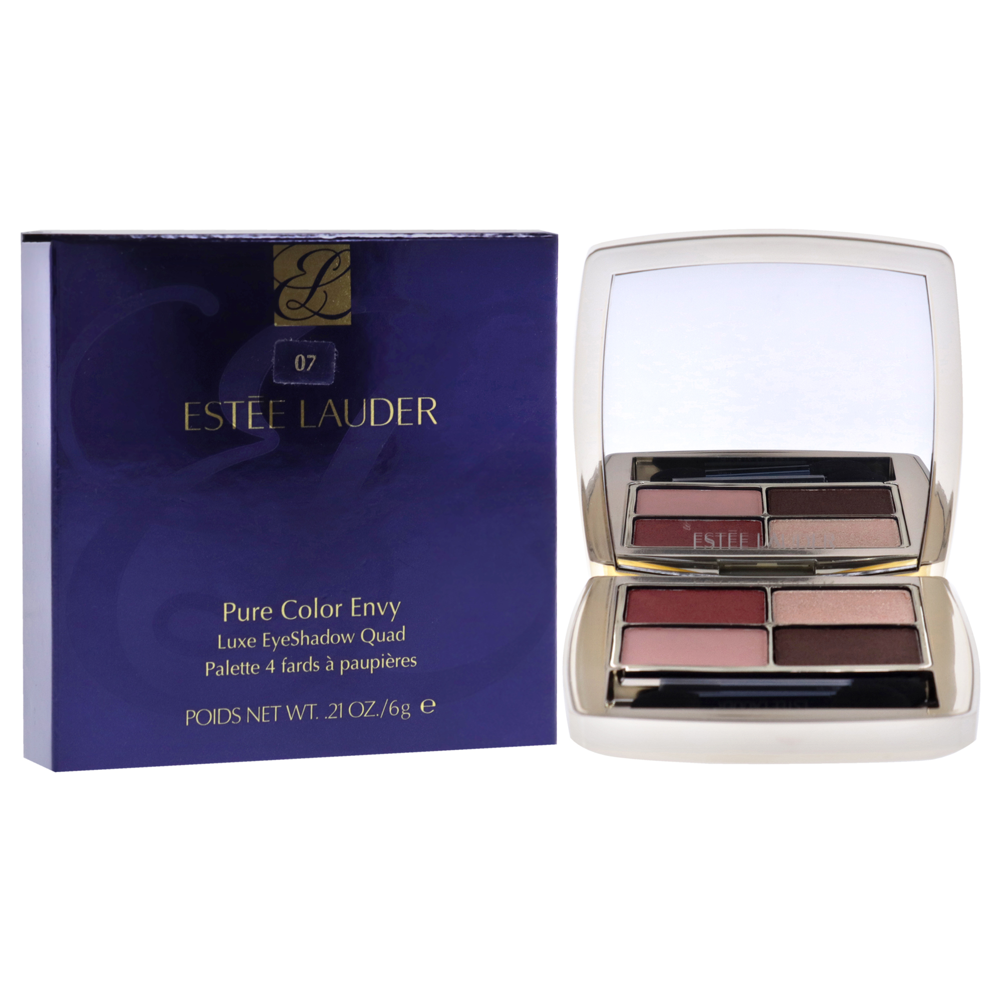 Foto 4 pulgar | Sombra De Ojos Pure Color Envy Luxe Quad, 07 Boho Rose, 0.21 - Venta Internacional.