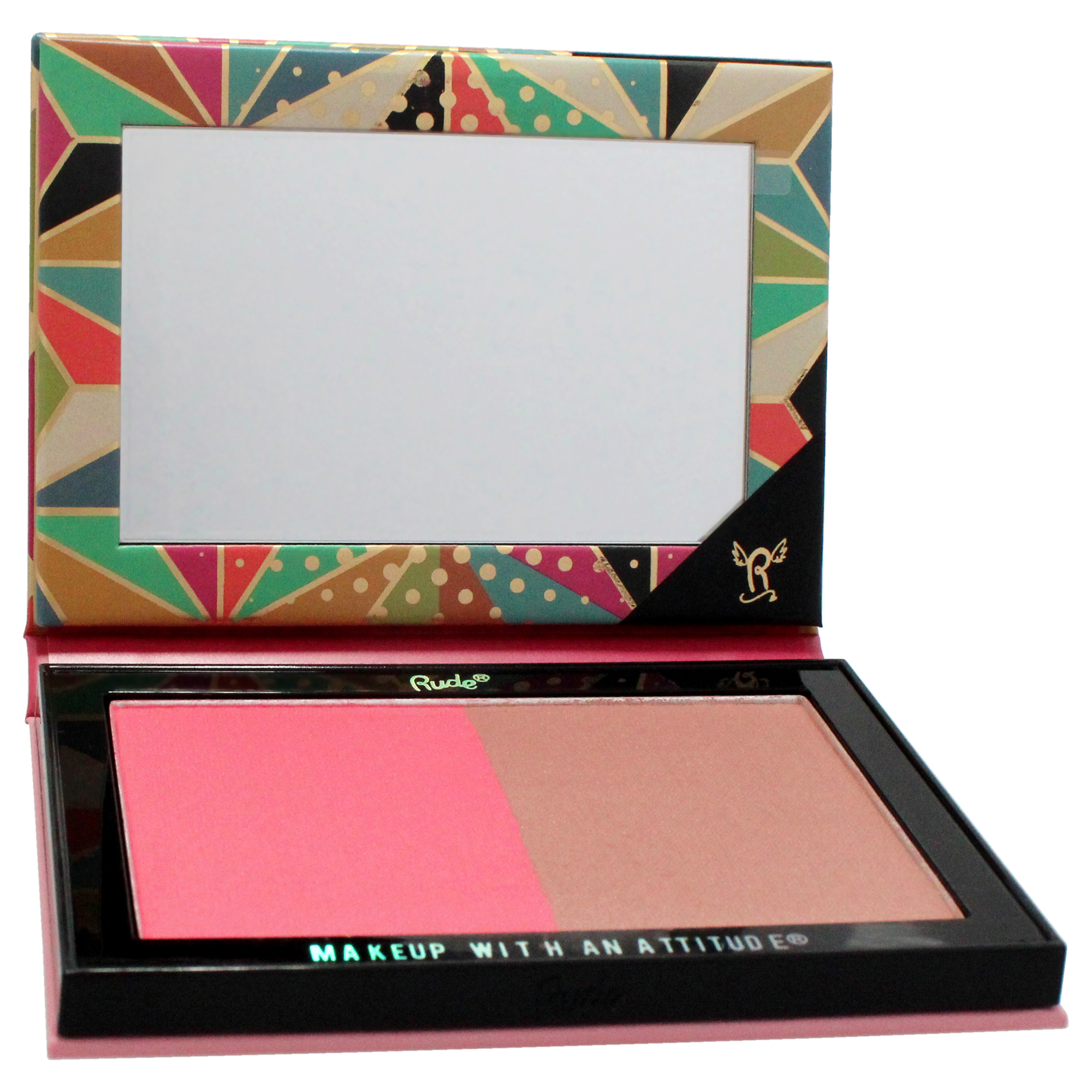 Foto 3 pulgar | Paleta Facial Rude My Other Half Duo Shade Double Face - Venta Internacional.