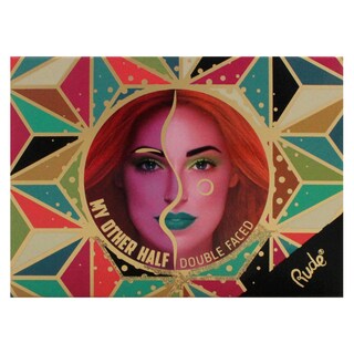 Foto 5 | Paleta Facial Rude My Other Half Duo Shade Double Face - Venta Internacional.