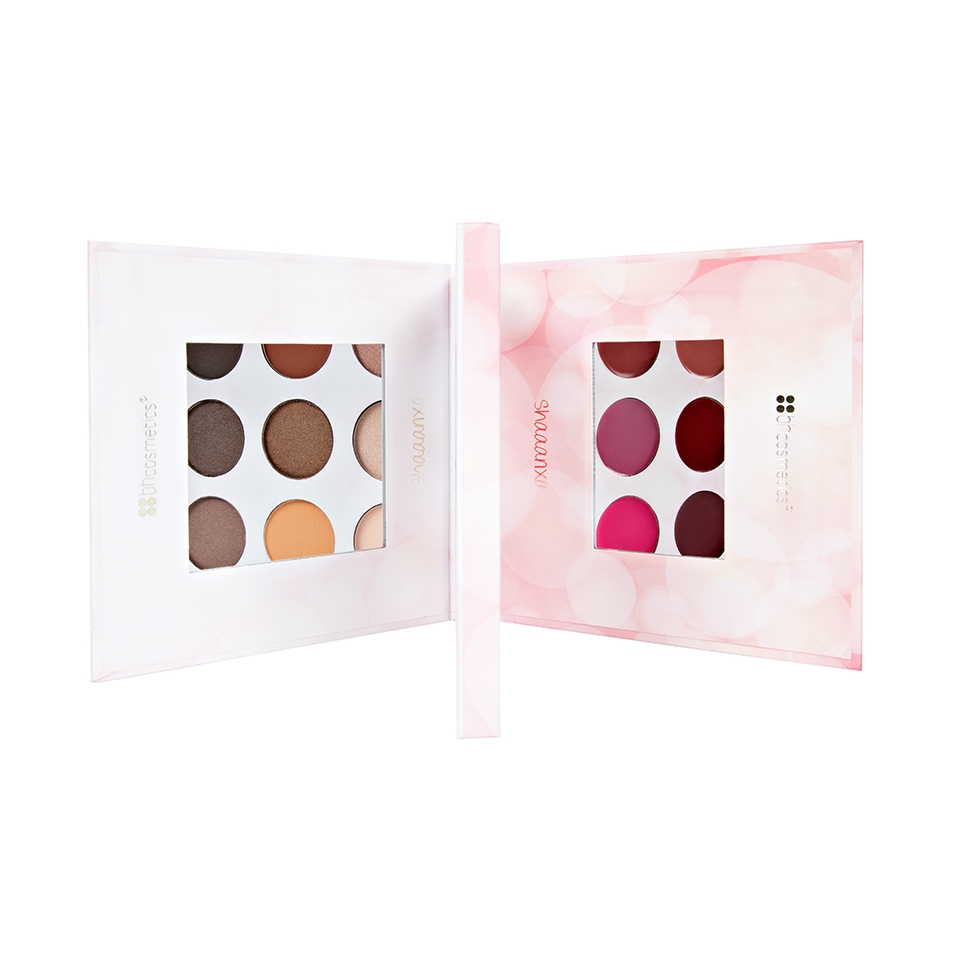 Sombra De Ojos Y Lápiz Labial Palette Bh Cosmetics De 18 Colores Shaaanxo - Venta Internacional.