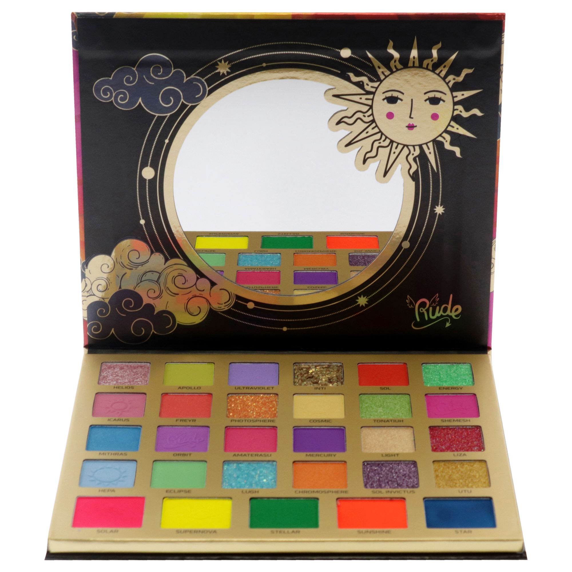 Foto 3 pulgar | Palette Rude Cosmetics Rude Sun, 37 Ml, Neón Activado Por Agua - Venta Internacional.