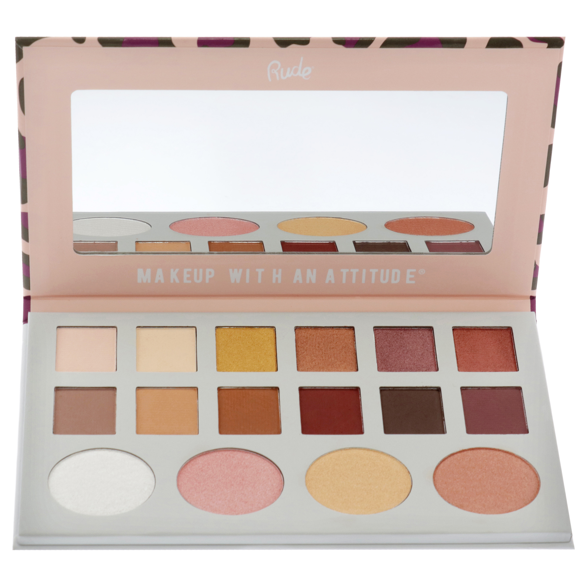 Foto 2 | Paleta Iluminadora De Sombras De Ojos Rude Cosmetics Women - Venta Internacional.
