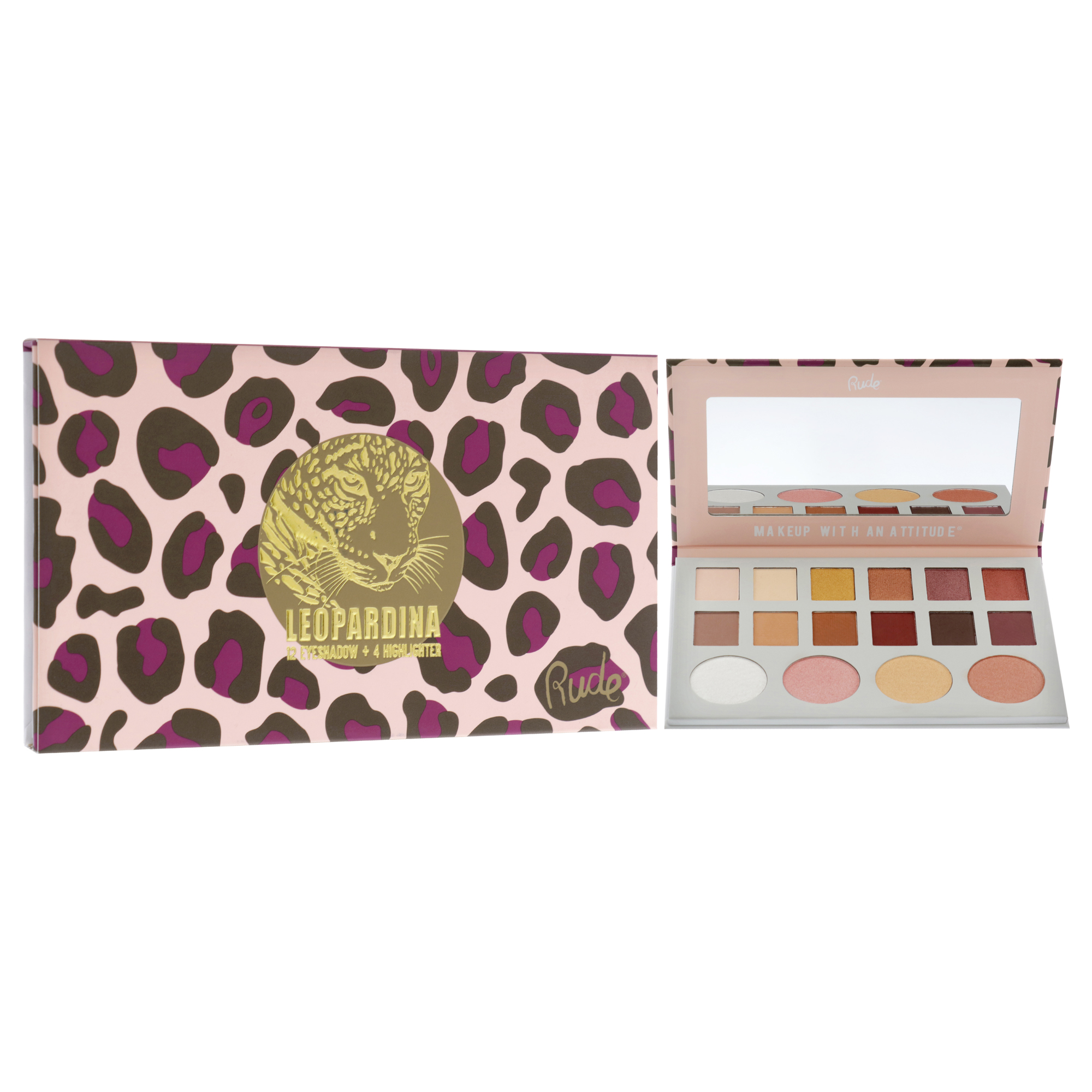 Foto 4 pulgar | Paleta Iluminadora De Sombras De Ojos Rude Cosmetics Women - Venta Internacional.