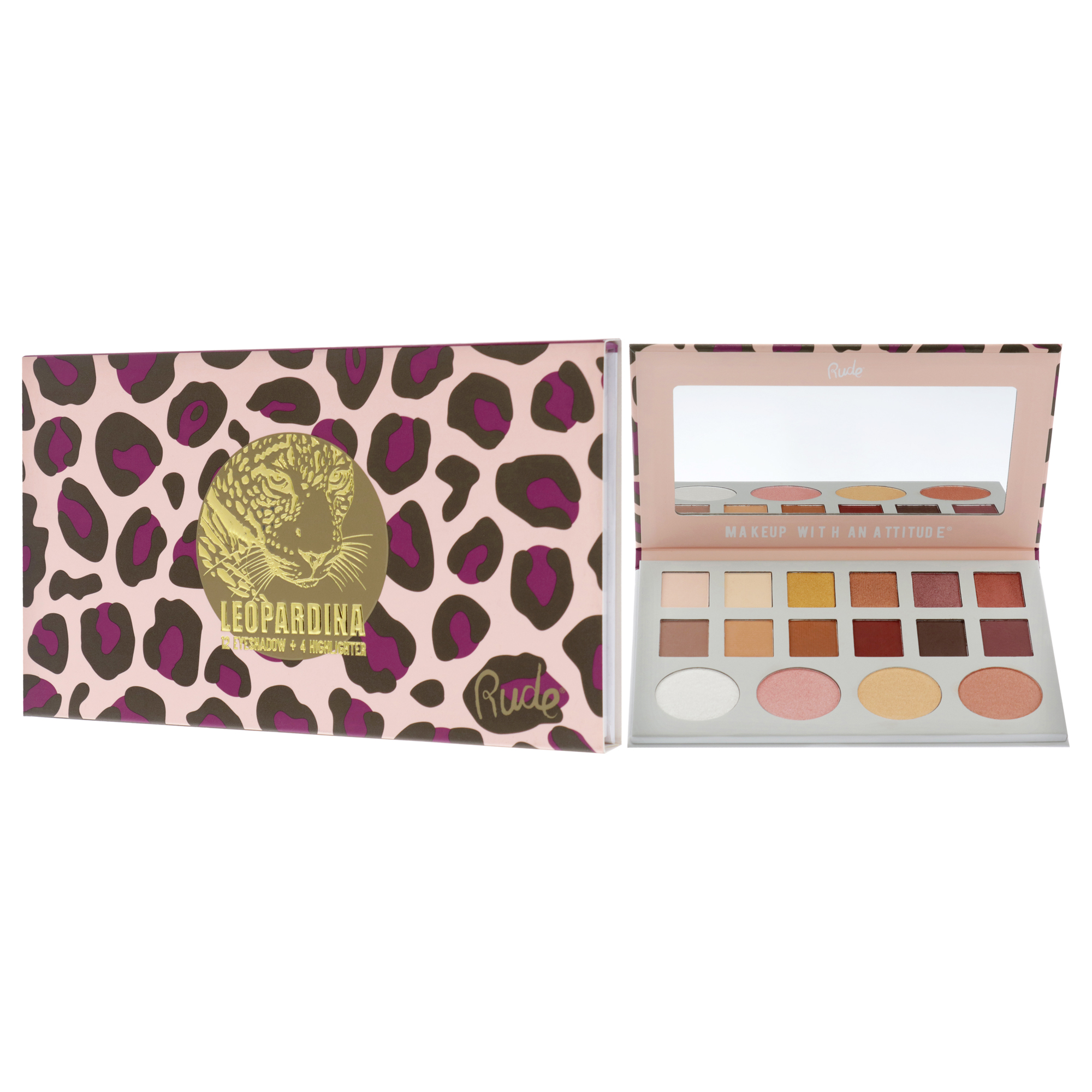 Foto 5 pulgar | Paleta Iluminadora De Sombras De Ojos Rude Cosmetics Women - Venta Internacional.