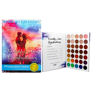 Foto 1 | Paleta De Sombras De Ojos Rude Cosmetics Twinkle In Her Book 1 35 Co - Venta Internacional.