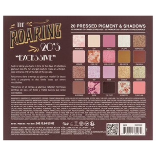 Foto 6 | Paleta De Sombras De Ojos Rude Cosmetics The Roaring 20s Excessive - Venta Internacional.