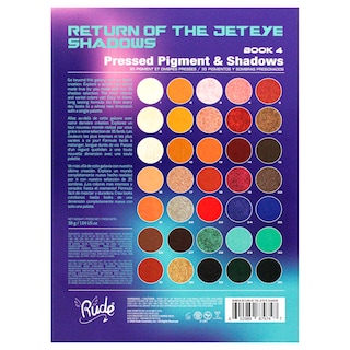 Foto 7 | Paleta De Sombras De Ojos Rude Return Of The Jeteye 35 Book 4 Vegan - Venta Internacional.