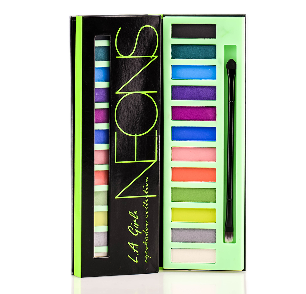 Sombra De Ojos La Girl Beauty Brick Neons Ges334 - Venta Internacional.