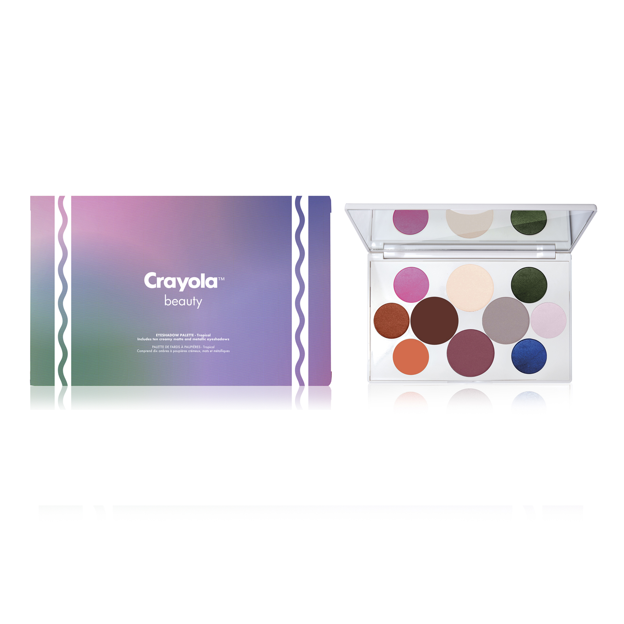 Foto 4 pulgar | Paleta De Sombras De Ojos Crayola Tropical De 18,7 Ml Superpigmentada - Venta Internacional.