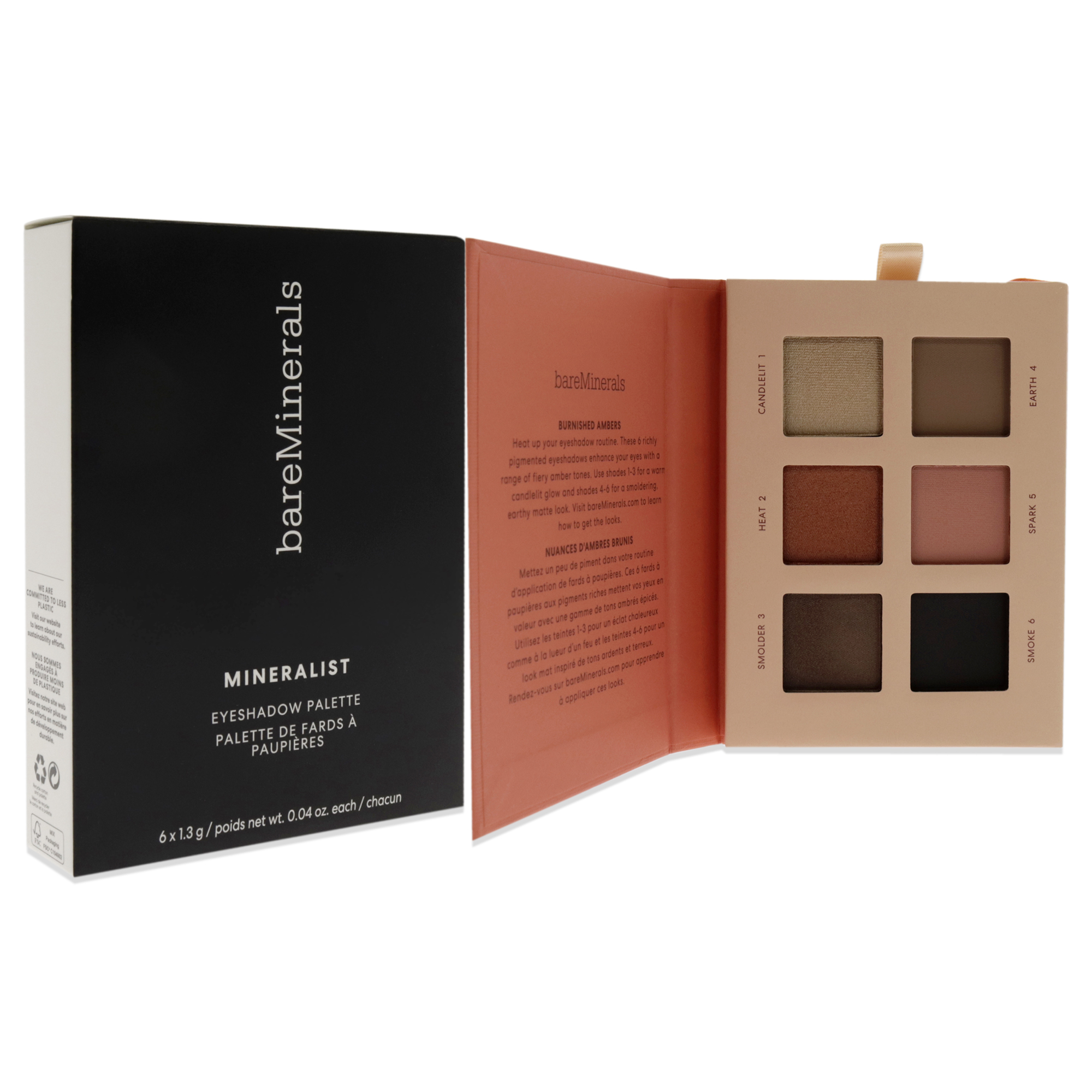 Foto 3 | Paleta De Sombras De Ojos Bareminerals Bruñida - Venta Internacional.