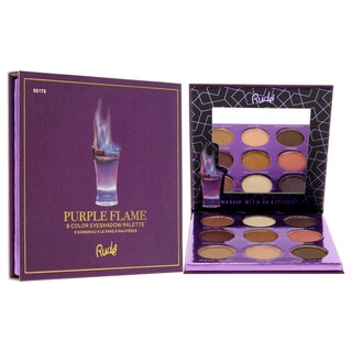 Foto 3 | Paleta De Sombras De Ojos Rude Cosmetics Cocktail Party 9 Purple Fla - Venta Internacional.