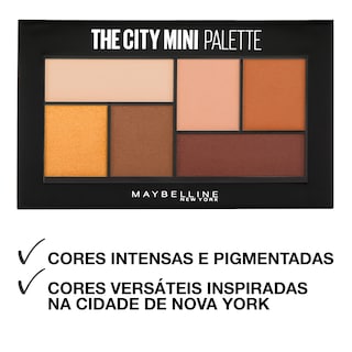 Foto 3 | Paleta De Sombras De Ojos Maybelline New York The City Mini - Venta Internacional.