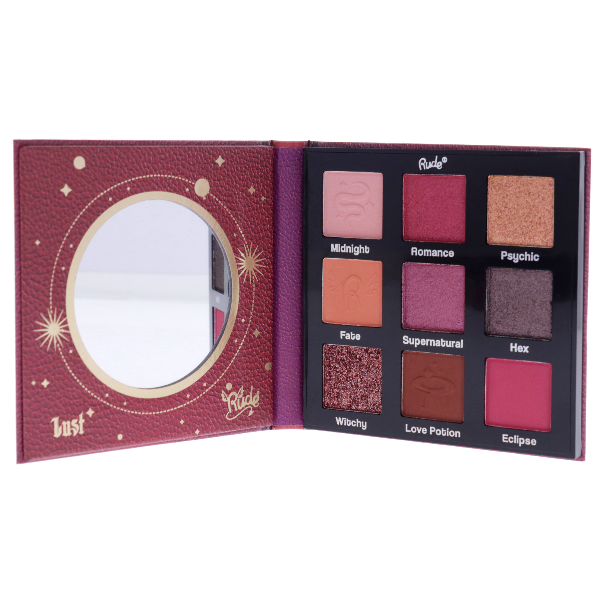 Foto 2 pulgar | Paleta De Sombras De Ojos Rude Cosmetics Spell Book Lust 11 Ml - Venta Internacional.