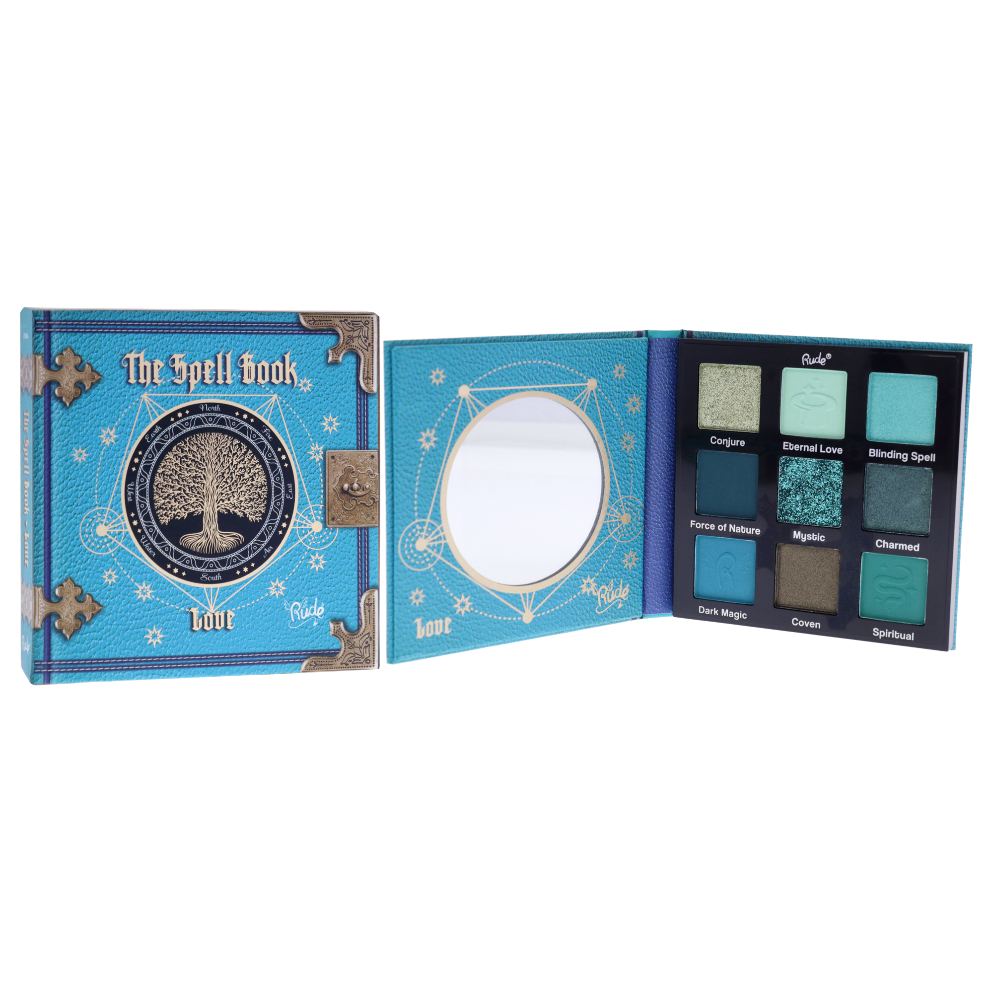 Foto 3 pulgar | Paleta De Sombras De Ojos Rude Cosmetics Spell Book Love, 11 Ml - Venta Internacional.