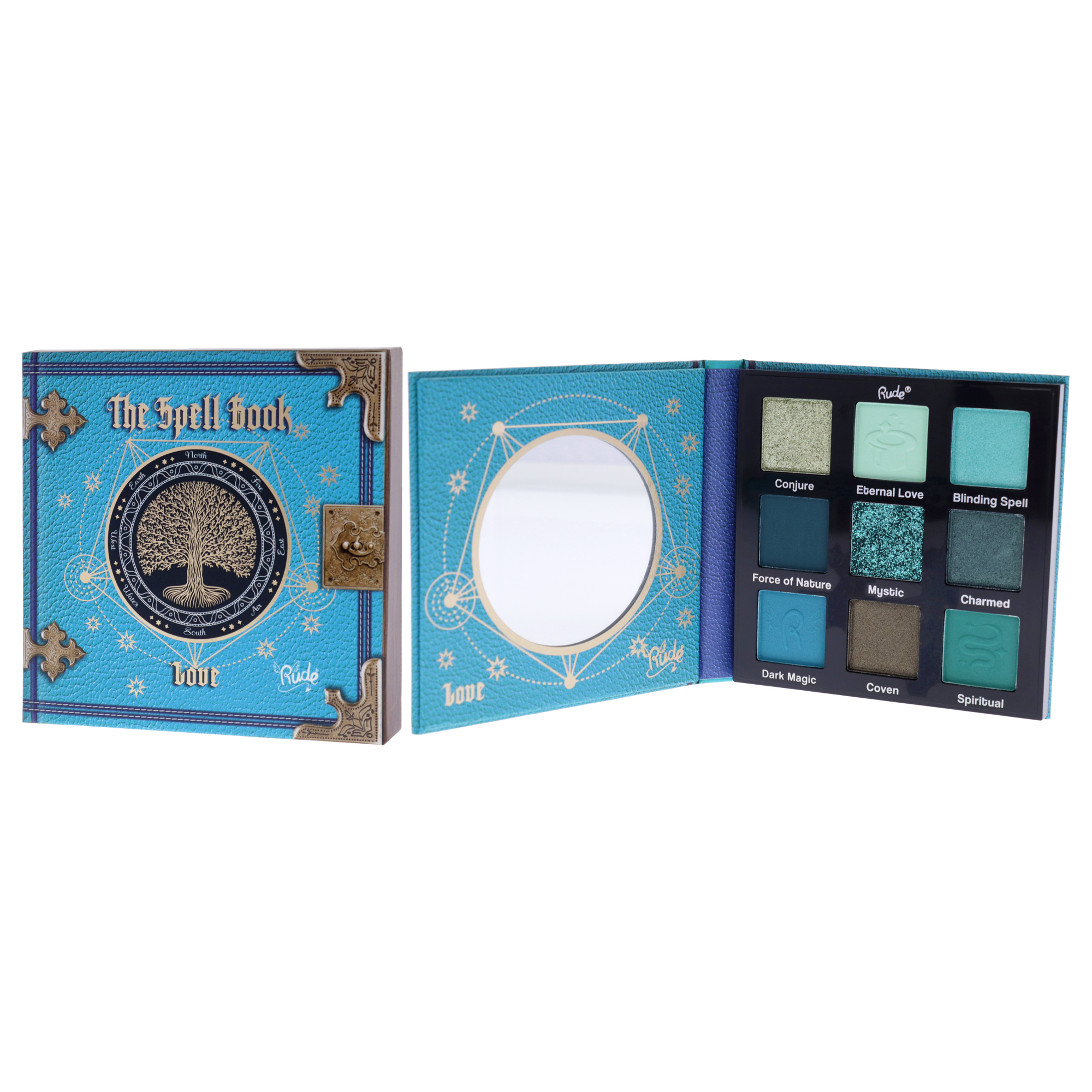 Foto 4 pulgar | Paleta De Sombras De Ojos Rude Cosmetics Spell Book Love, 11 Ml - Venta Internacional.