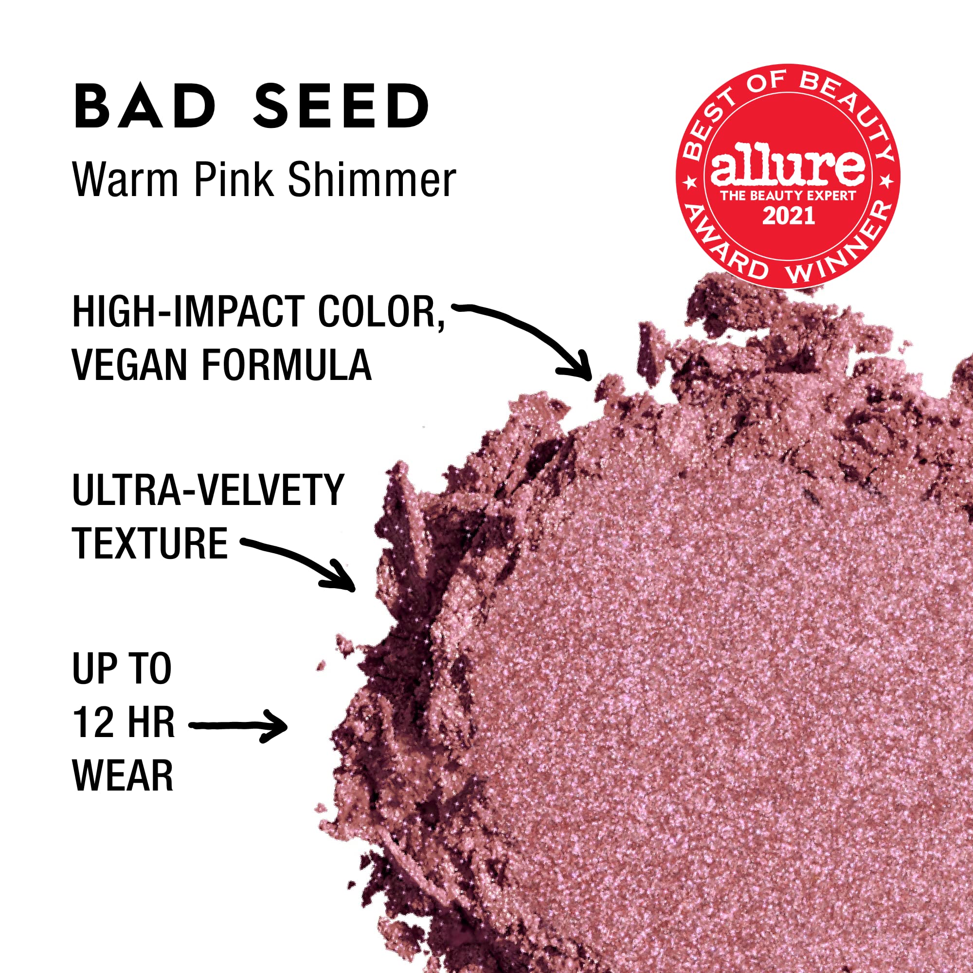 Foto 3 pulgar | Sombra De Ojos Compact Urban Decay 24/7 Bad Seed Warm Pink Shimmer - Venta Internacional.