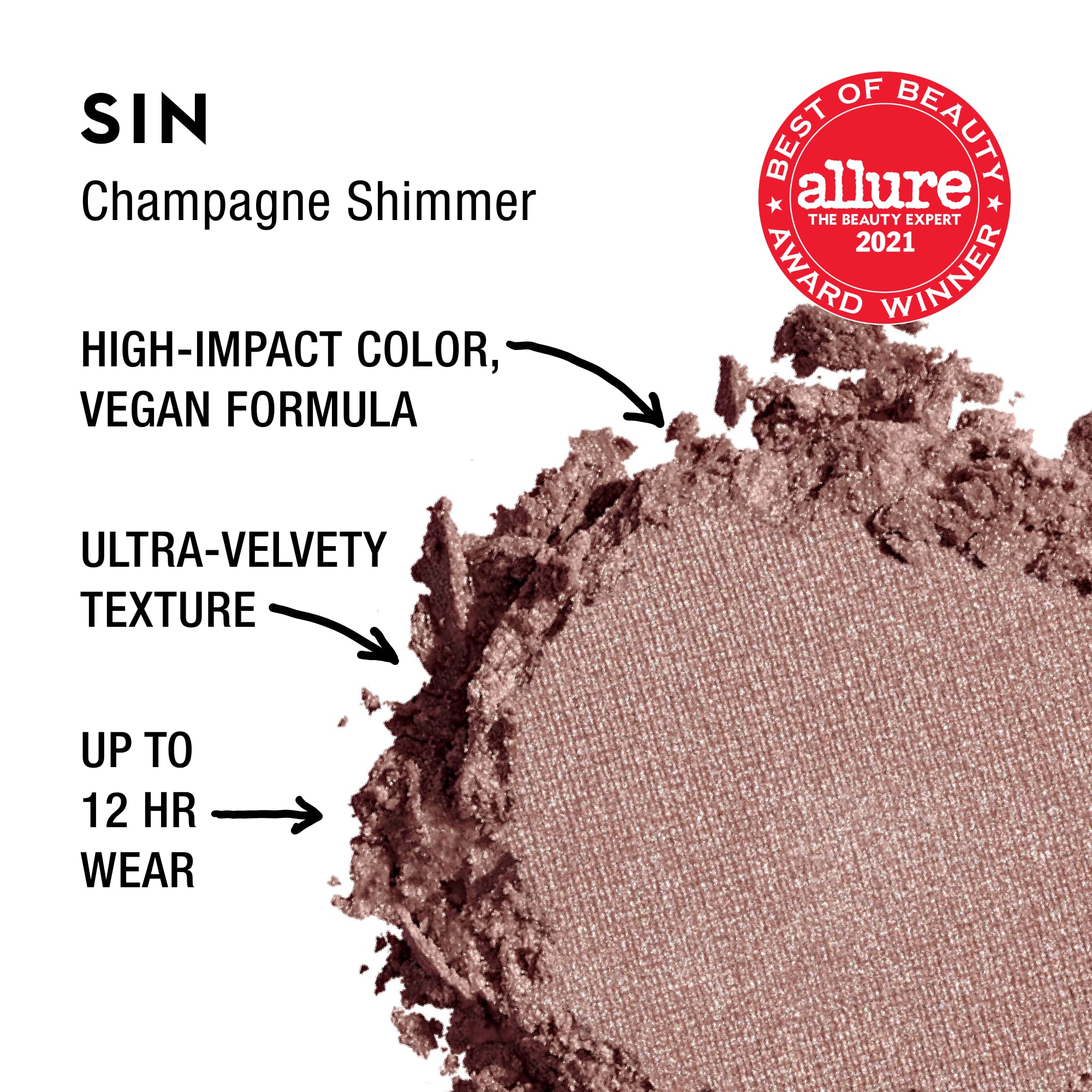 Foto 3 pulgar | Sombra De Ojos Compact Urban Decay 24/7 Sin Champagne Shimmer - Venta Internacional.