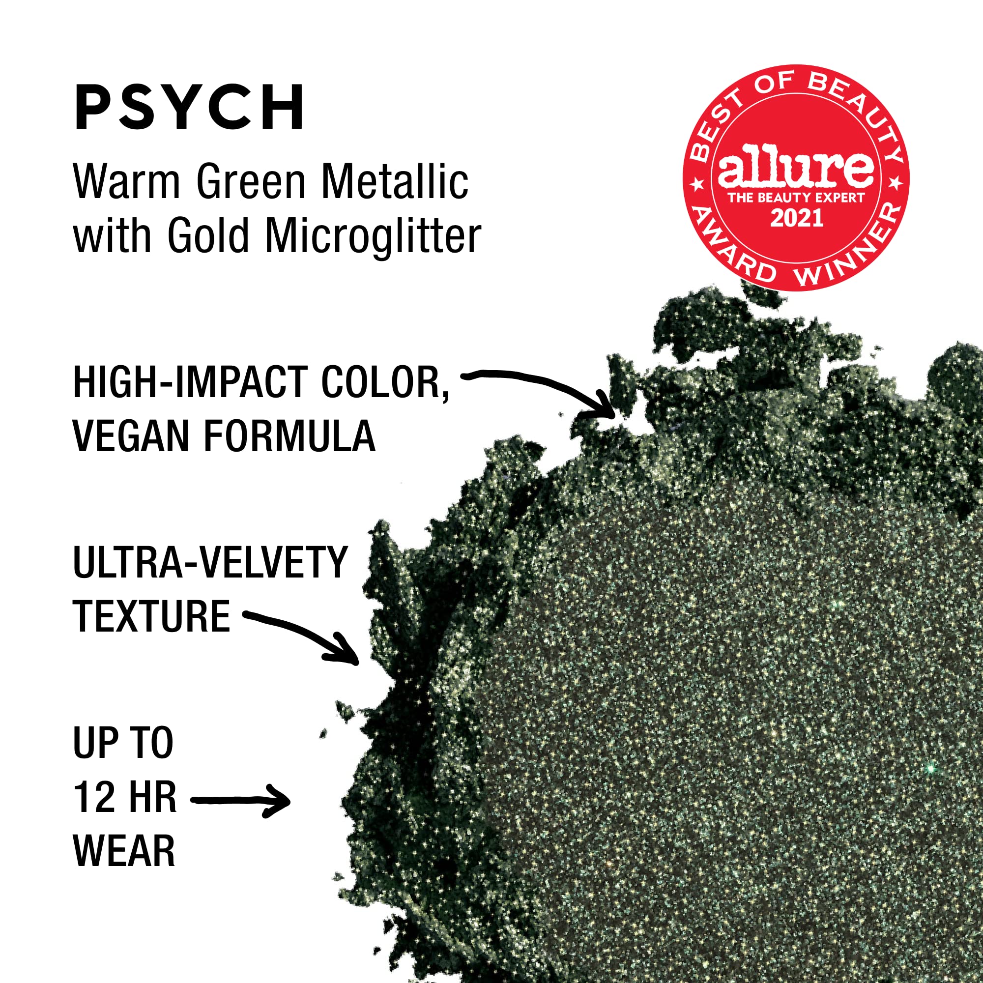 Foto 3 pulgar | Sombra De Ojos Compact Urban Decay 24/7 Psych Warm Green Metallic - Venta Internacional.