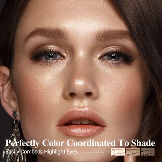 Foto 3 | Juego De 6 Barras De Sombra De Ojos Luxaza Metallic Neutral & Brown - Venta Internacional.