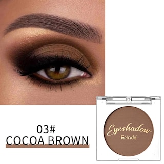 Foto 2 | Paleta De Sombras De Ojos Erinde Single Brown Matte 03# Cocoa Brown - Venta Internacional.