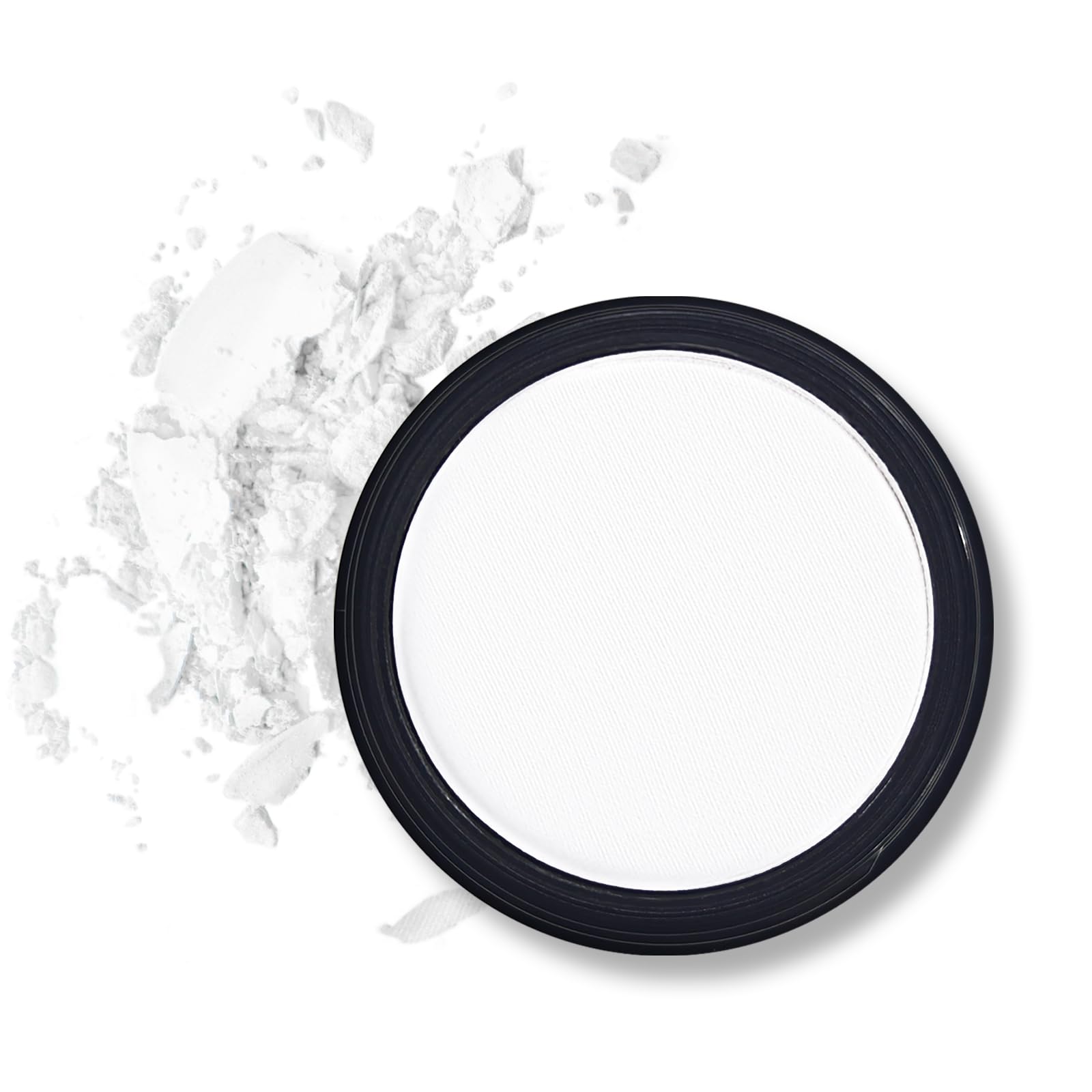 Paleta De Sombras De Ojos Erinde White Matte Con Polvo Prensado - Venta Internacional.