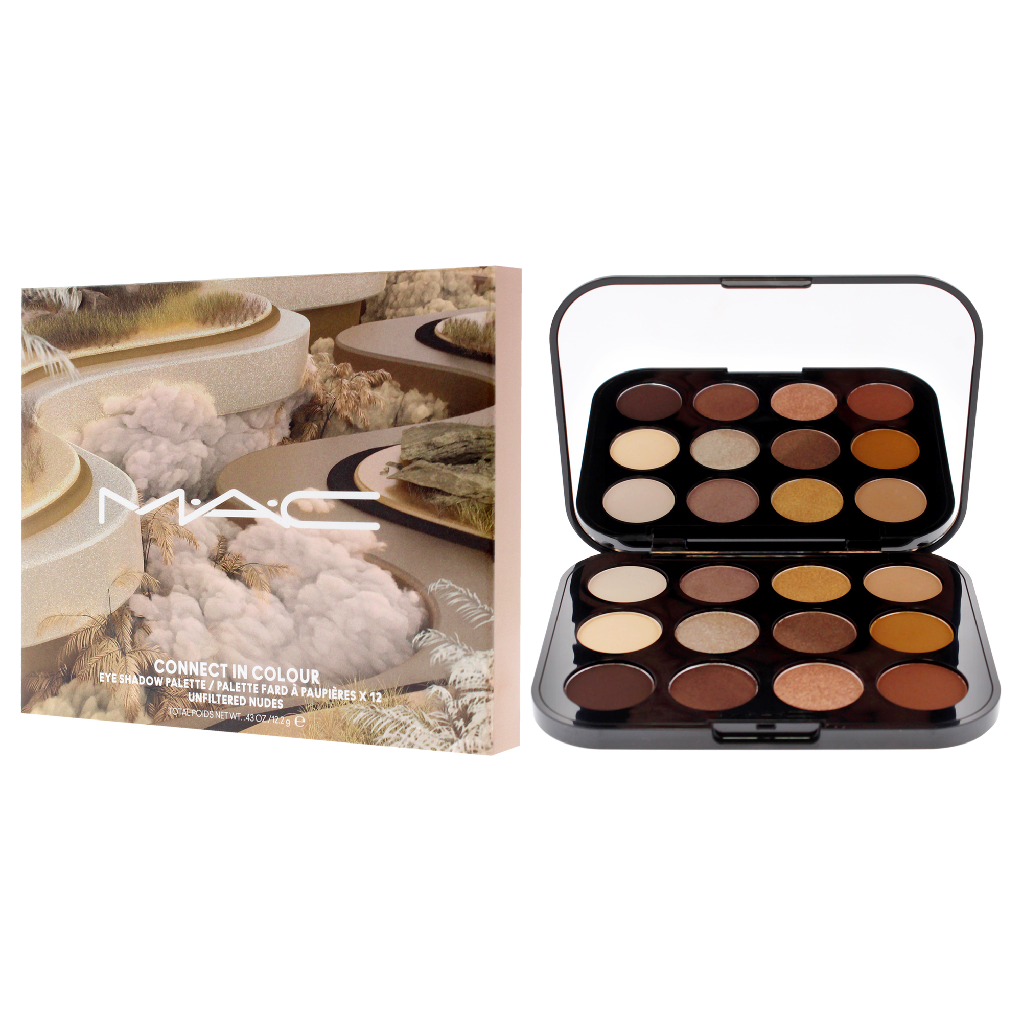 Foto 5 pulgar | Paleta de Sombras Mac Connect In Colour Nudes 12 Colores - Venta Internacional