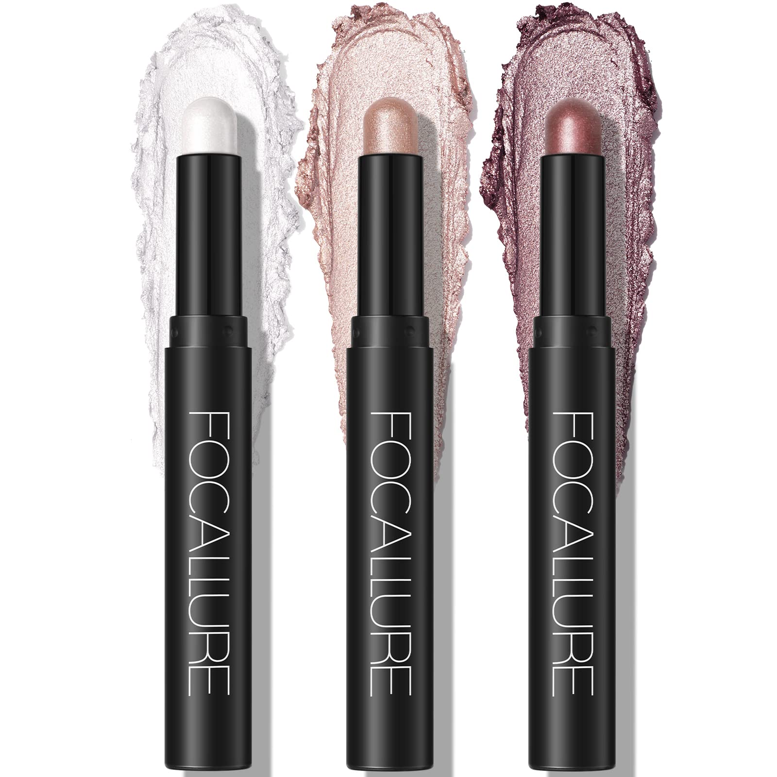 Lápiz Delineador y Sombra de Ojos Focallure 2 En 1 Shimmer Fa38-11116-123 - Venta Internacional