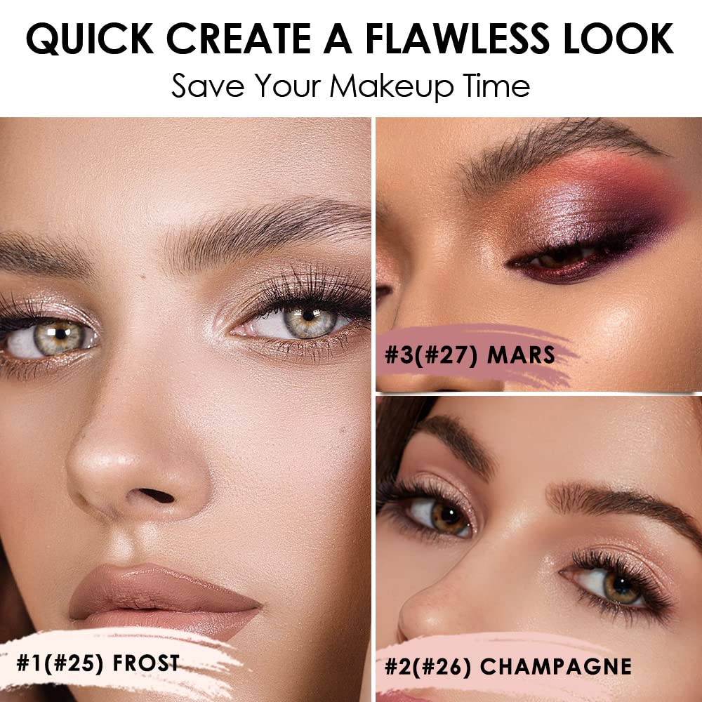 Foto 2 | Lápiz Delineador y Sombra de Ojos Focallure 2 En 1 Shimmer Fa38-11116-123 - Venta Internacional