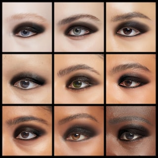 Foto 4 | Sombra de Ojos Erinde Black Matte Single Black Smokey - Venta Internacional