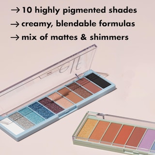Foto 4 | Paleta De Sombras De Ojos E.l.f. Perfect 10 Ten Ultrapigmentada - Venta Internacional.
