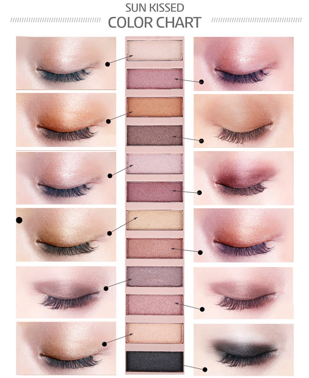 Foto 6 pulgar | Paleta De Sombras De Ojos Bestland, Paquete De 12 Colores X 2 - Venta Internacional.