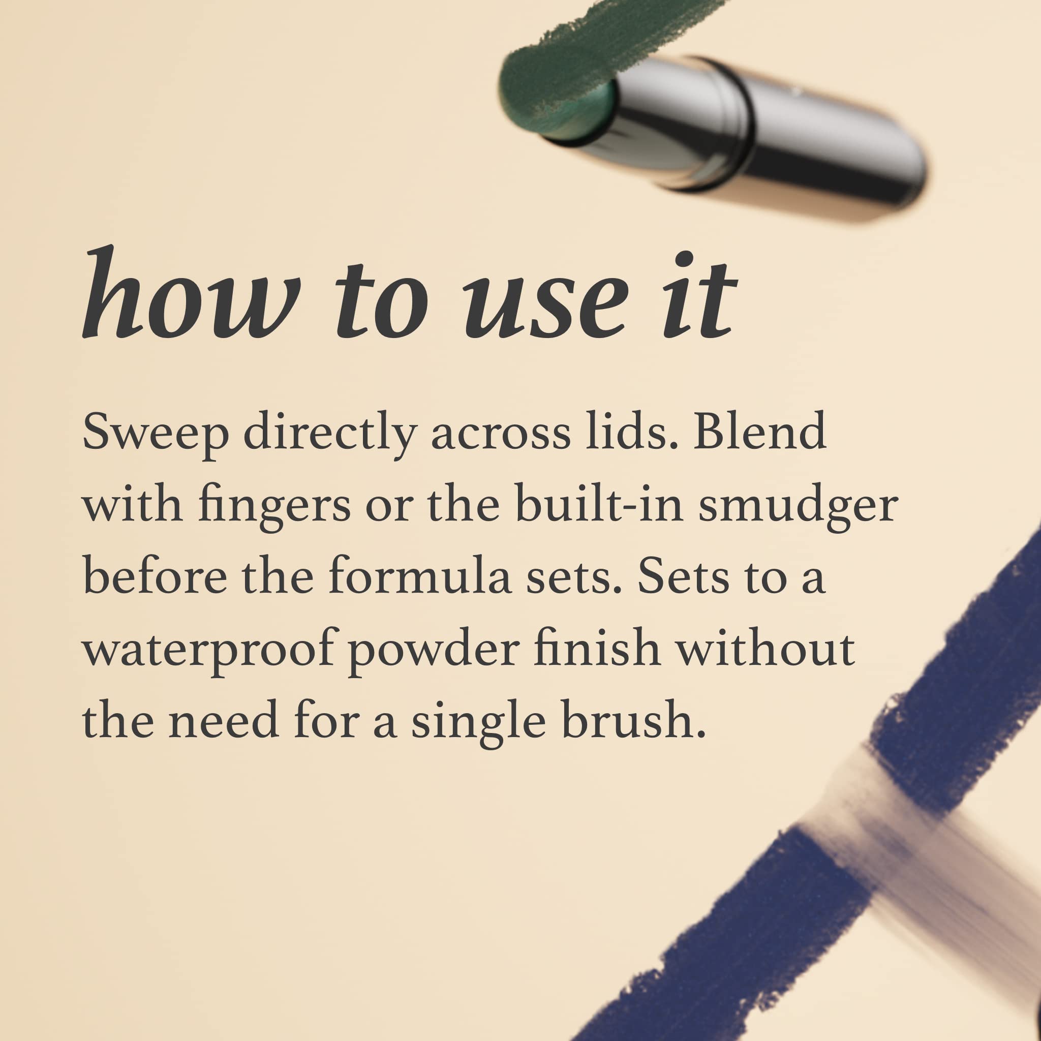 Foto 8 pulgar | Eyeshadow Stick Julep Eyeshadow 101 Crème To Powder Ginger - Venta Internacional.