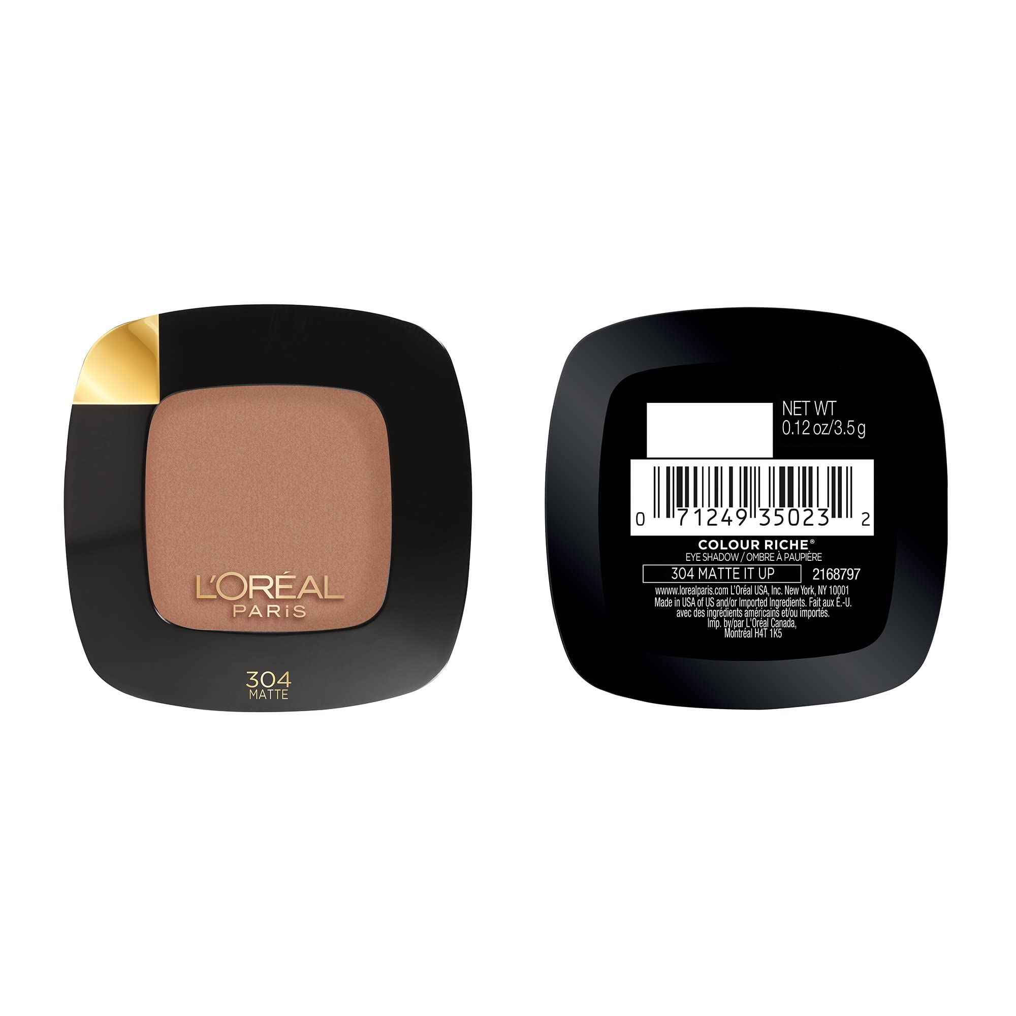 Foto 3 pulgar | Sombra De Ojos L'oréal Paris Colour Riche Monos Matte It Up 3,5 Ml - Venta Internacional.