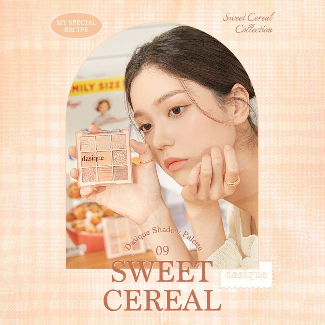 Foto 3 pulgar | Paleta De Sombras De Ojos Dasique Shadow Palette #09 Sweet Cereal 7g - Venta Internacional.