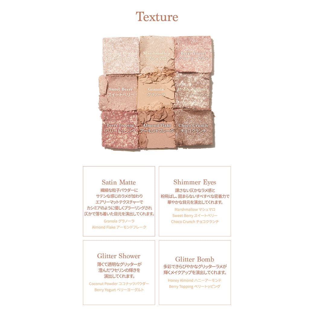 Foto 4 | Paleta De Sombras De Ojos Dasique Shadow Palette #09 Sweet Cereal 7g - Venta Internacional.