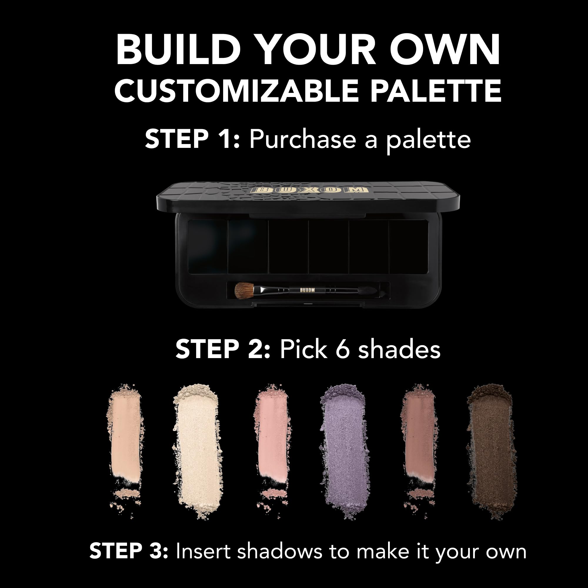 Foto 4 | Paleta De Sombras De Ojos Buxom Empty Eyeshadow Bar Palette - Venta Internacional.
