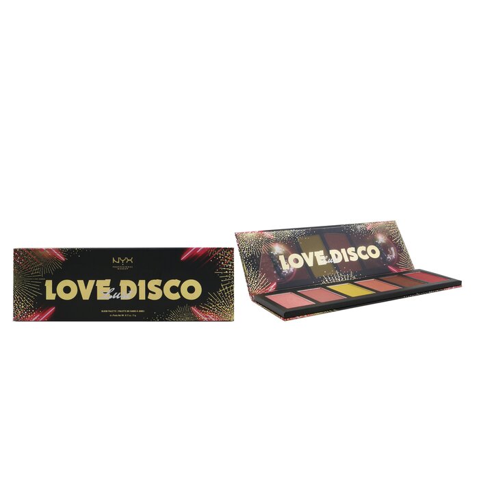 Foto 4 pulgar | Paleta de Coloretes Nyx Love Lust Disco Vanity Loves Company - Venta Internacional