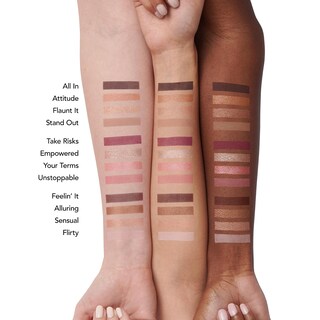 Foto 4 | Paleta De Sombras De Ojos Buxom Forever Babe 12 Tonos De Alto Pigmento - Venta Internacional.
