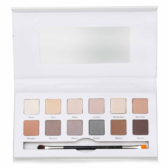 Foto 2 pulgar | Paleta De Sombras De Ojos Cargo Around The World Con 12 Sombras De Ojos - Venta Internacional.